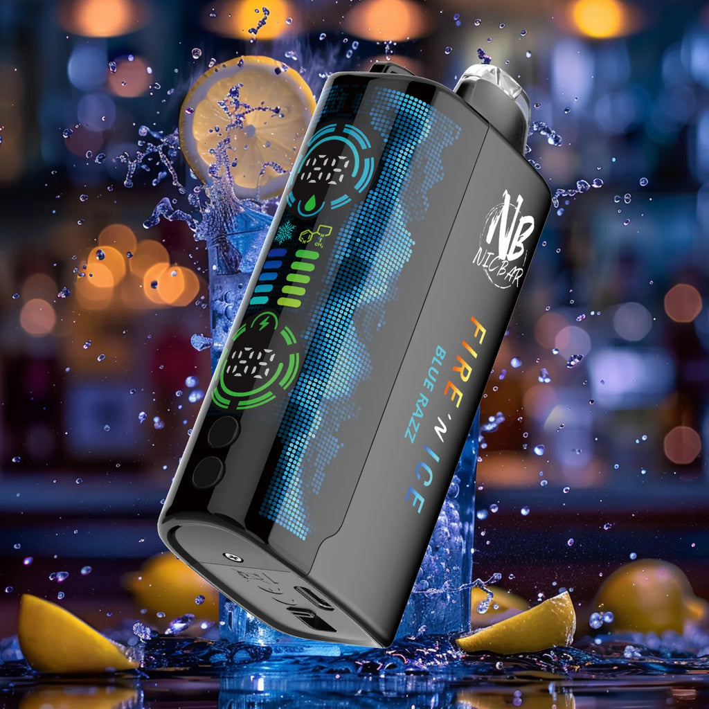NIC BAR FIRE N' ICE 60K Disposable Squamish Vapor NIC BAR FIRE N' ICE 60K Disposable Squamish Vapor