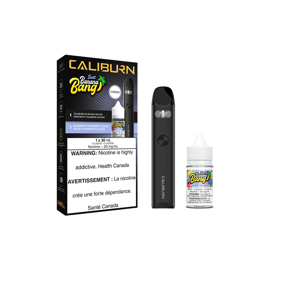 UWELL CALIBURN A3 POD KIT AND SALT E-LIQUID BUNDLE Squamish Vapor UWELL CALIBURN A3 POD KIT AND SALT E-LIQUID BUNDLE Squamish Vapor