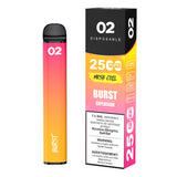 O2 by OVNS 2500Puff Disposable