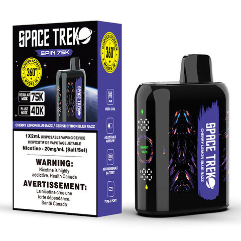 Space Trek Spin Disposable 75K