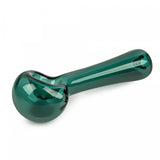 Red Eye Glass 4.5" Spoon Hand Pipe (Cloudy)
