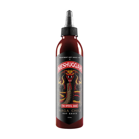 Meshuggah x Heartbeat Hot Sauce "This Spiteful Snake" Naga Chili