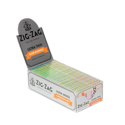 ULTRA THIN - SINGLE WIDE ZIG ZAG ROLLING PAPERS -1 Booklet