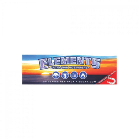 Element 1¼ Ultimate Thin Rolling Papers W/Magnetic Enclosure