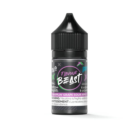 Grapplin' Grape Sour Apple Iced by Flavour Beast Salt
