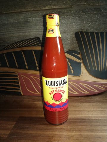 ORIGINAL Louisiana Hot Sauce "The perfect HOT SAUCE one drop does it"