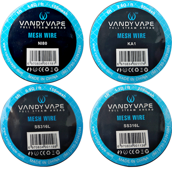 Vandy Vape MESH Wire Squamish Vapor Vandy Vape MESH Wire Squamish Vapor
