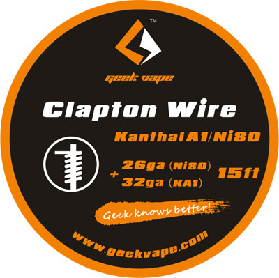 GeekVape Clapton Wire Kanthal/Ni80