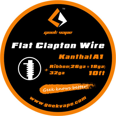 GeekVape Flat Clapton Wire Kanthal A1