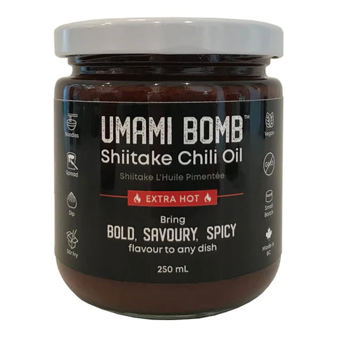 Umami Bomb Shiitake Chili Oil - Extra Hot