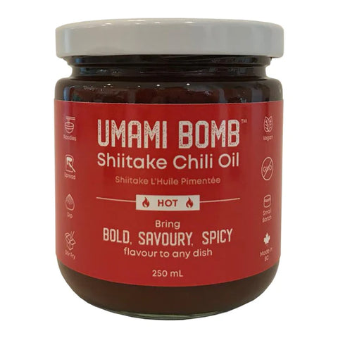 Umami Bomb Shiitake Chili Oil - Hot